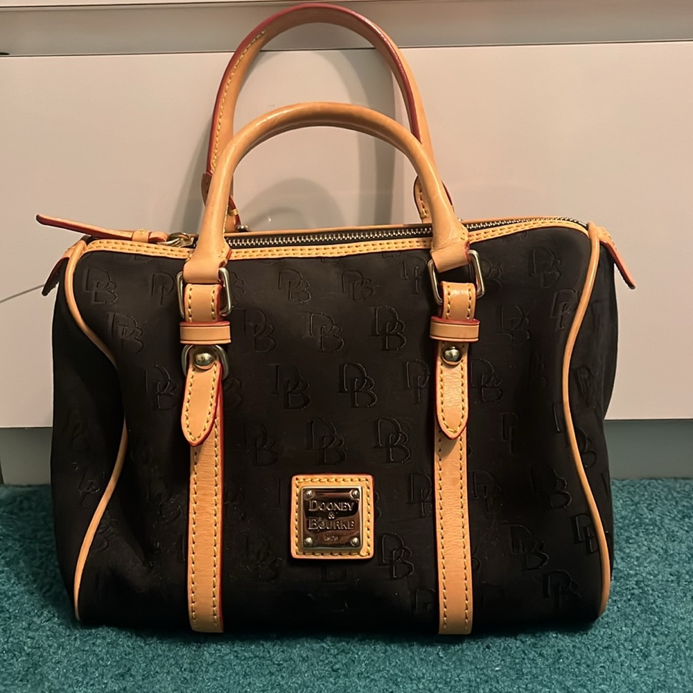 Black Dooney & Burke “Small Satchel Bag”